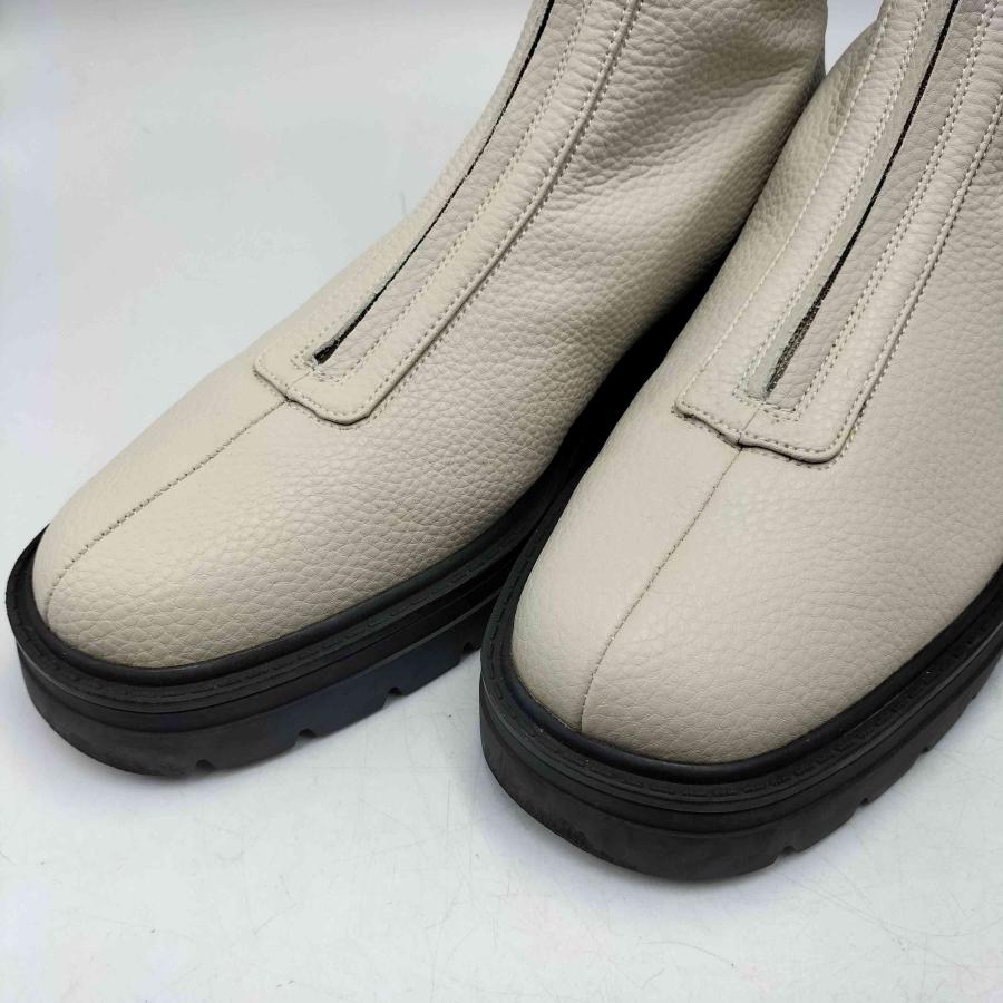 【美品】LE TALON GRISE フロントジップブーツ ブラック Lサイズ LE TALON GRISE Le Talon(ルタロン) 22AW ZIP SHORT BOOTS