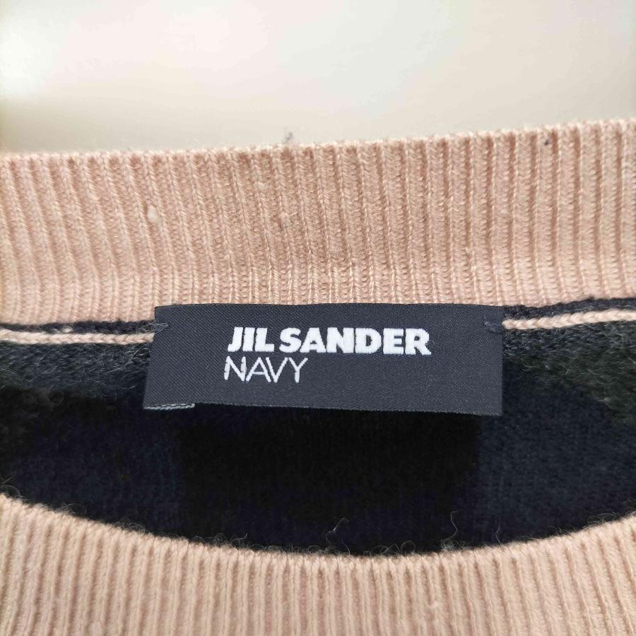 JIL SANDER NAVY NAVY(ジルサンダーネイビー) カシミヤニット 