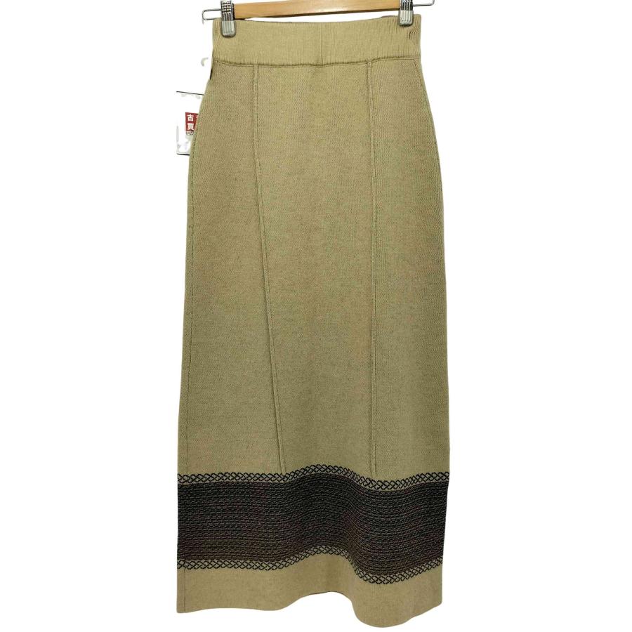 willfully(ウィルフリー) pencil weave placement jacquard kni 中古 