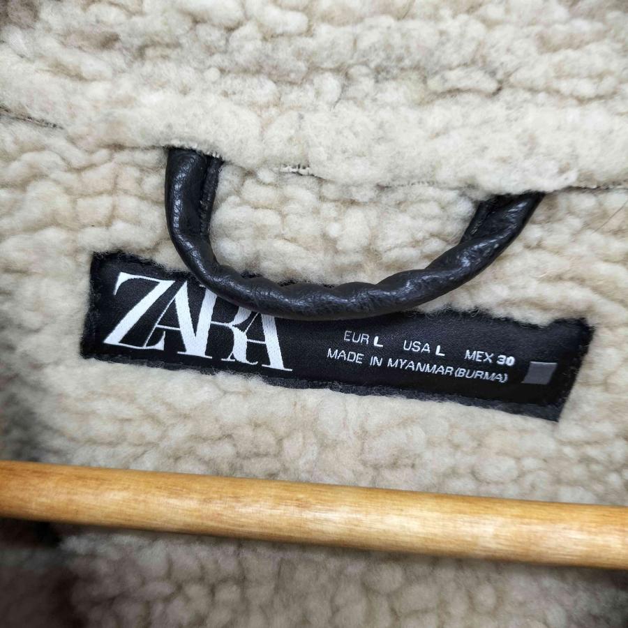 ZARA（ザラ） ダブルフェイス ショートジャケット レディース JPN：L