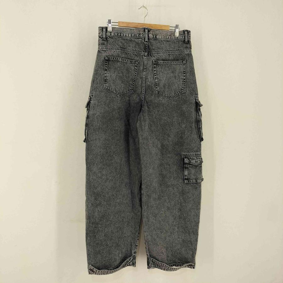 ZARA ユーティリティカーゴデニム　EUR42 ZARA ユーティリティカーゴデニムパンツ レディース 42 - メルカリ