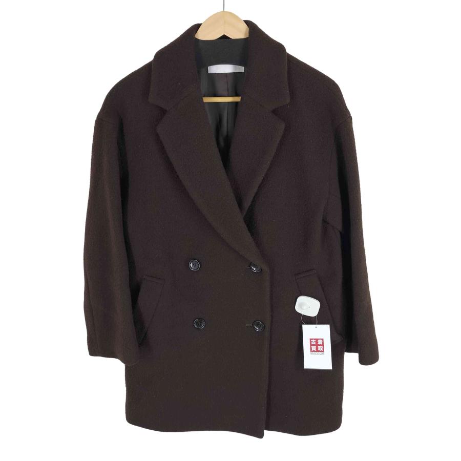 美品☆FRAMeWORK フレームワーク【ウール】二重織ショートコート　36 美品☆FRAMeWORK フレームワーク【ウール】二重織ショートコート 36