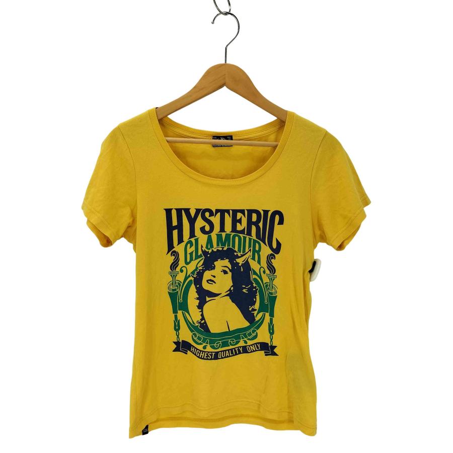 ヒステリックグラマー デビルウーマンプリントTシャツ M