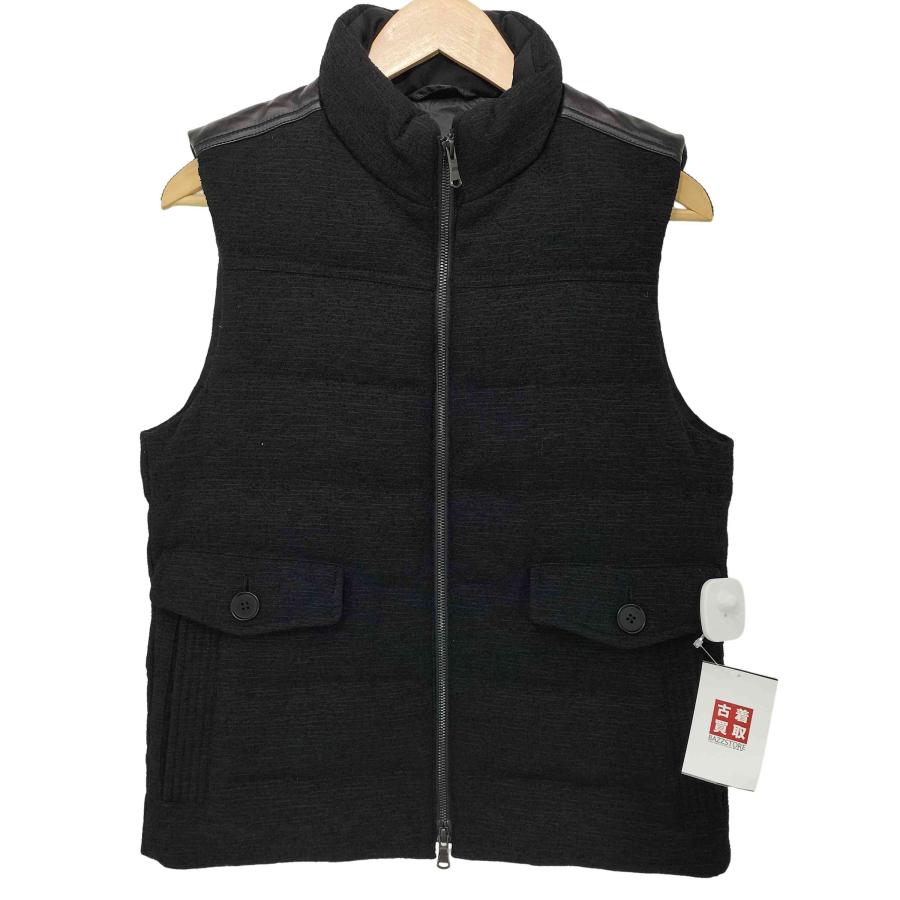 JOSEPH HOMME HOMME(ジョゼフオム) レザー切替 ダウンベスト メンズ 46 