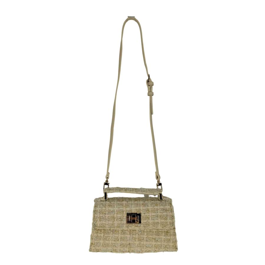 SNIDEL snidel(スナイデル) ポイントメタルツイードバッグ レディース  