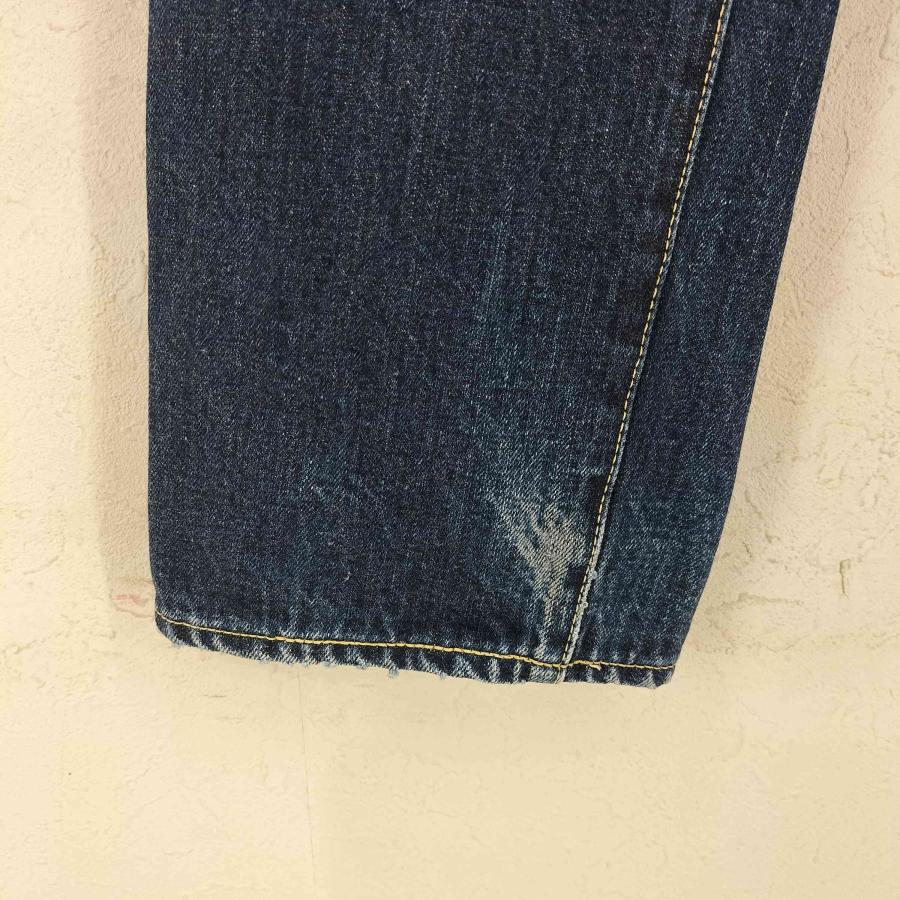 KAPITAL（キャピタル） セルビッチ ボタンフライデニムパンツ BLUE