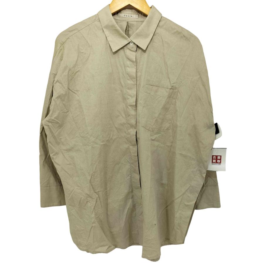 Stola Stola.(ストラ) サイドスリット オーバーサイズシャツ  