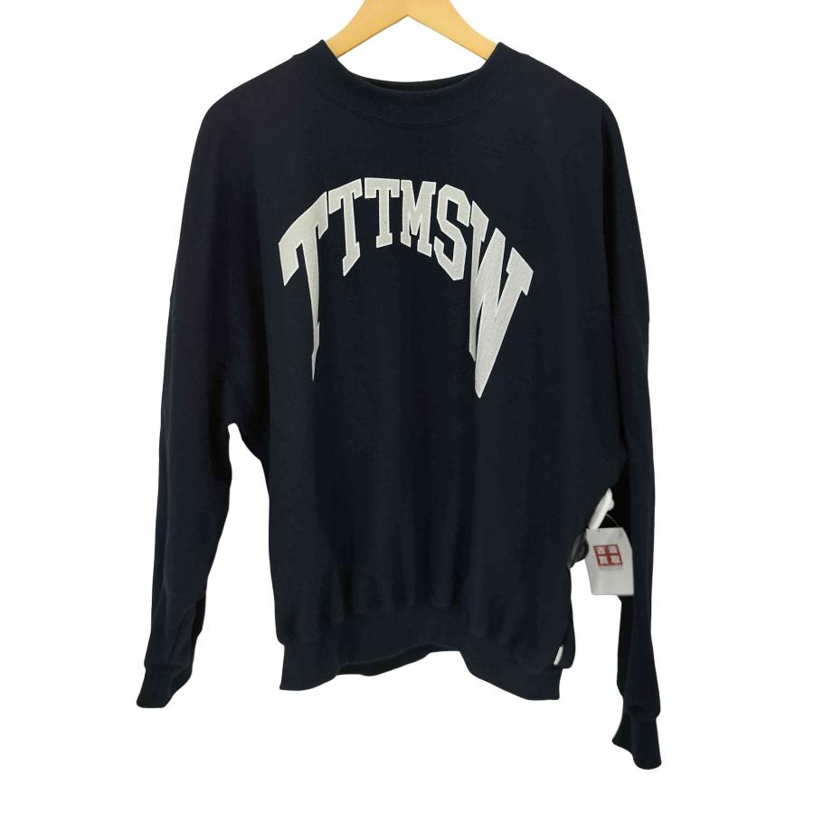 TTT_MSW(ティーモダンストリートウエア) 24SS College logo crew neck 