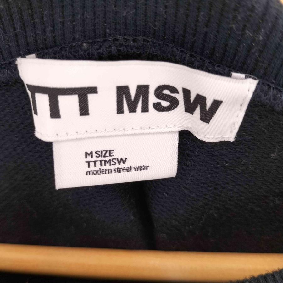 TTT_MSW(ティーモダンストリートウエア) 24SS College logo crew neck 