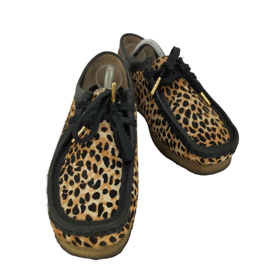 新品 CLARKS ORIGINALS Wallabee Leopard