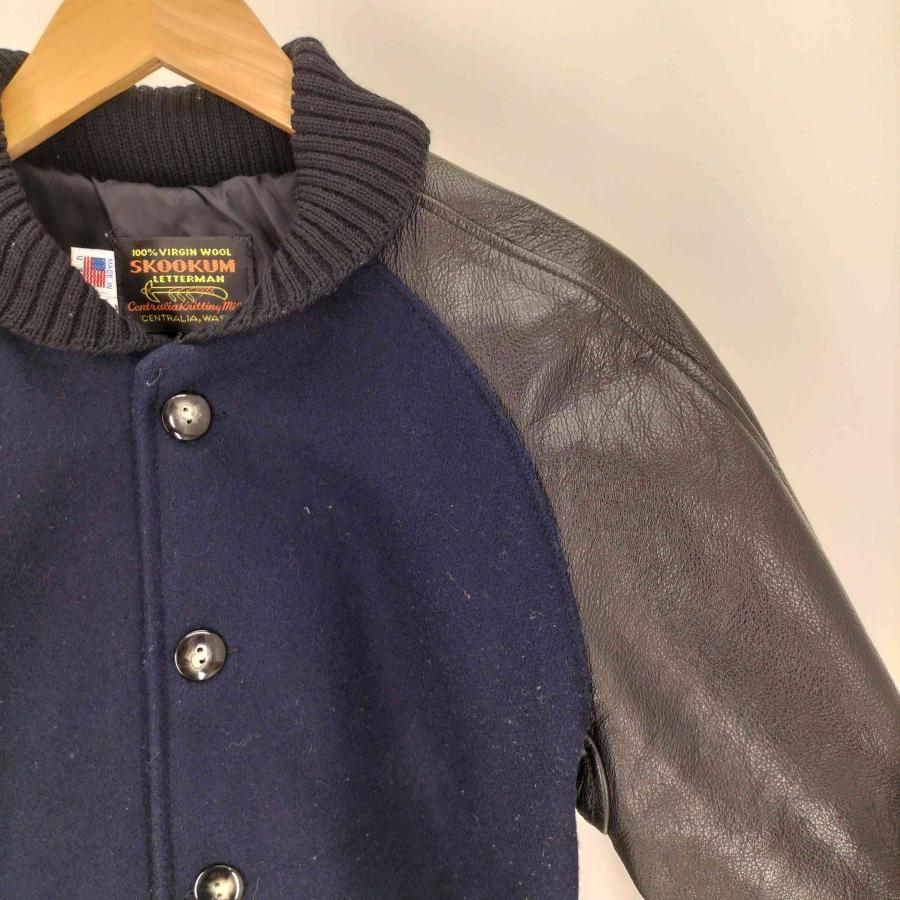 SKOOKUM（スクーカム） USA製 MELTON AWARD JACKET メルトン レザー