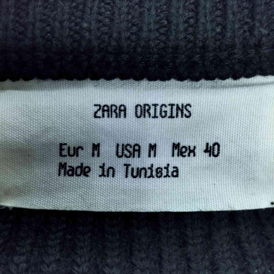 ZARA（ザラ） ORIGINS ドライバーズニット ジップアップニット
