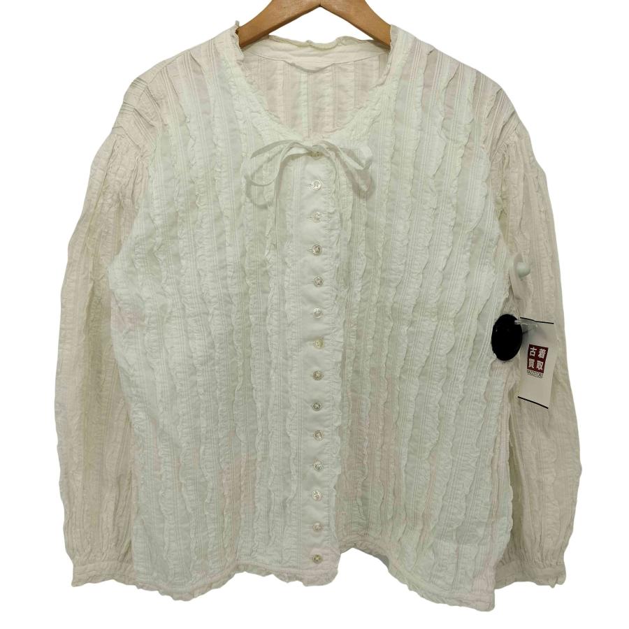 PINK HOUSE（ピンクハウス） ピコフリル シャツジャケット レディース