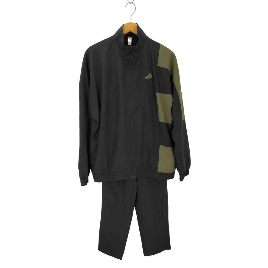 アディダス　ジャージ　スポーツウェア カラーブロック トラックスーツ メンズ adidas アディダス メンズ ジャージ上下セット リニアロゴ
