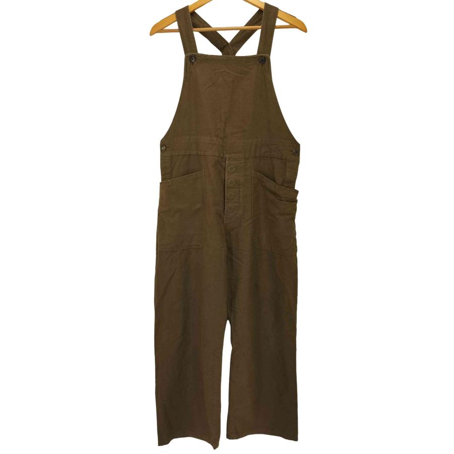 【美品】YAECA WRITE オーバーオール　Mサイズ　リネン混 YAECA (ヤエカ) WRITE OVERALL LINEN / ライトオーバーオールリネン