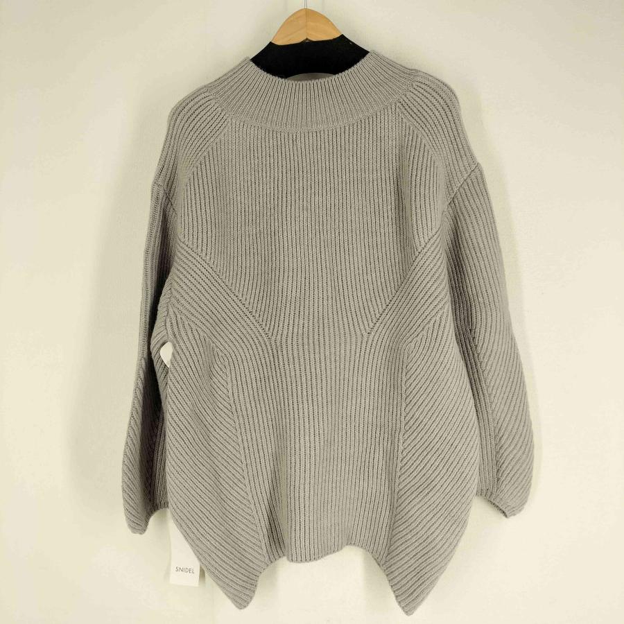 SNIDEL snidel(スナイデル) 22aw ヘムボリュームコンビニット  