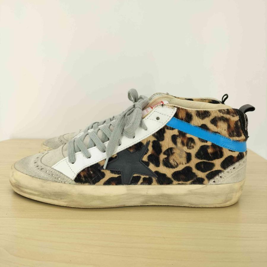 GOLDEN GOOSE GOOSE(ゴールデングース) Midstar sneakers レオパード 