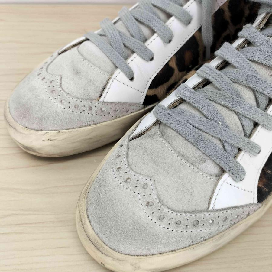 GOLDEN GOOSE GOOSE(ゴールデングース) Midstar sneakers レオパード 
