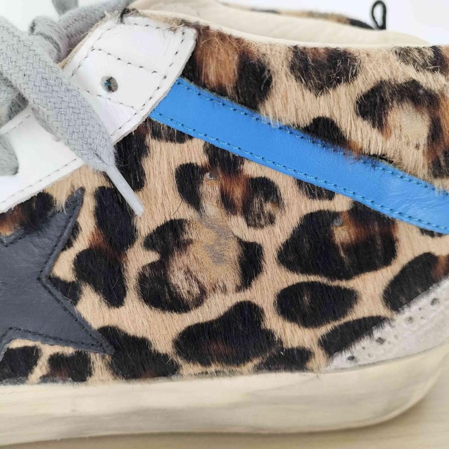 GOLDEN GOOSE GOOSE(ゴールデングース) Midstar sneakers レオパード 