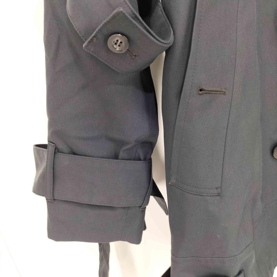 UN3D. UN3D.(アンスリード) ベルテッドショートトレンチコート