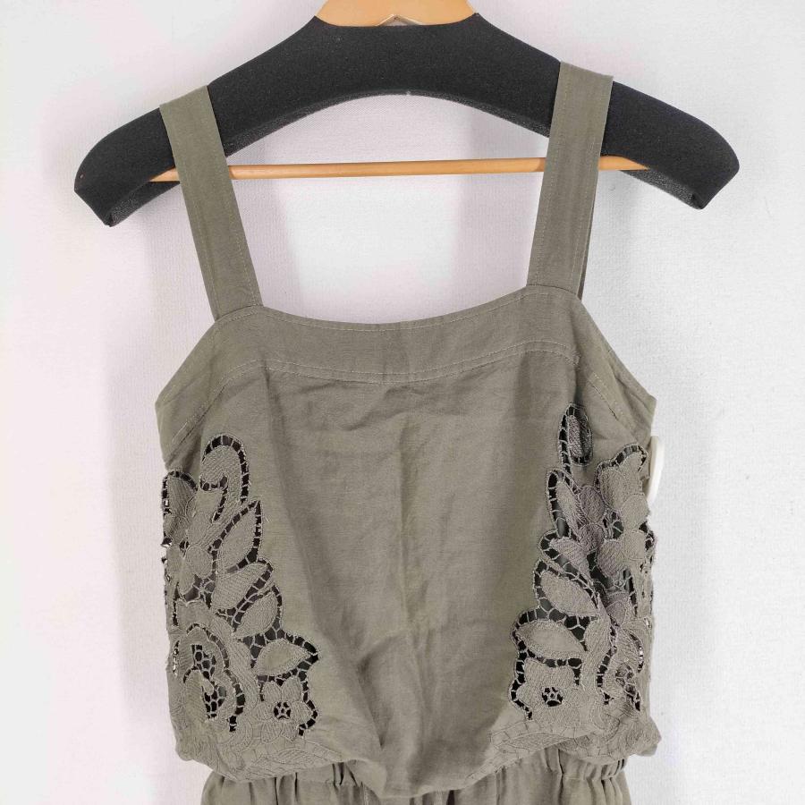 【未使用に近い】グレースコンチネンタル サロペット GRACE CONTINENTAL CONTINENTAL(グレースコンチネンタル) レース