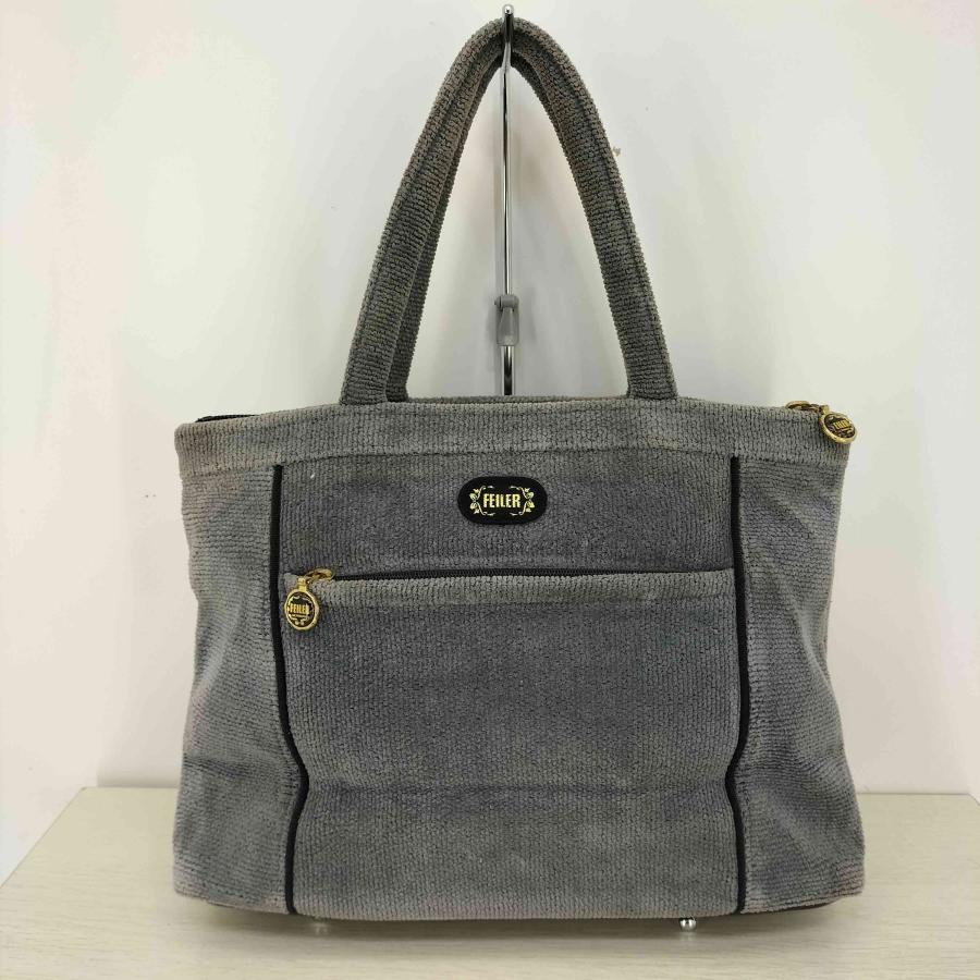 フェイラー FEILER 鞄 バッグ 花柄 タオル地
