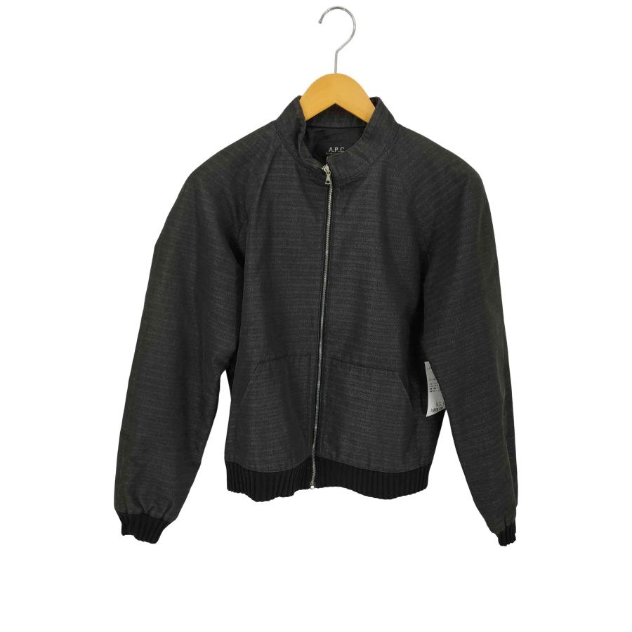 フランス製 A.P.C ラメジップブルゾン A.P.C. A.P.C.(アーペーセー) フランス製 ラメ加工 ジップアップ