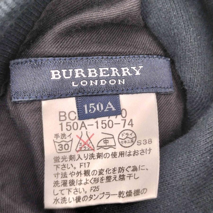 【バーバリーロンドン】リバーシブルパーカー　ノバチェック　42 M 刺繍ロゴ バーバリーロンドン】リバーシブルパーカー ノバチェック 42 M