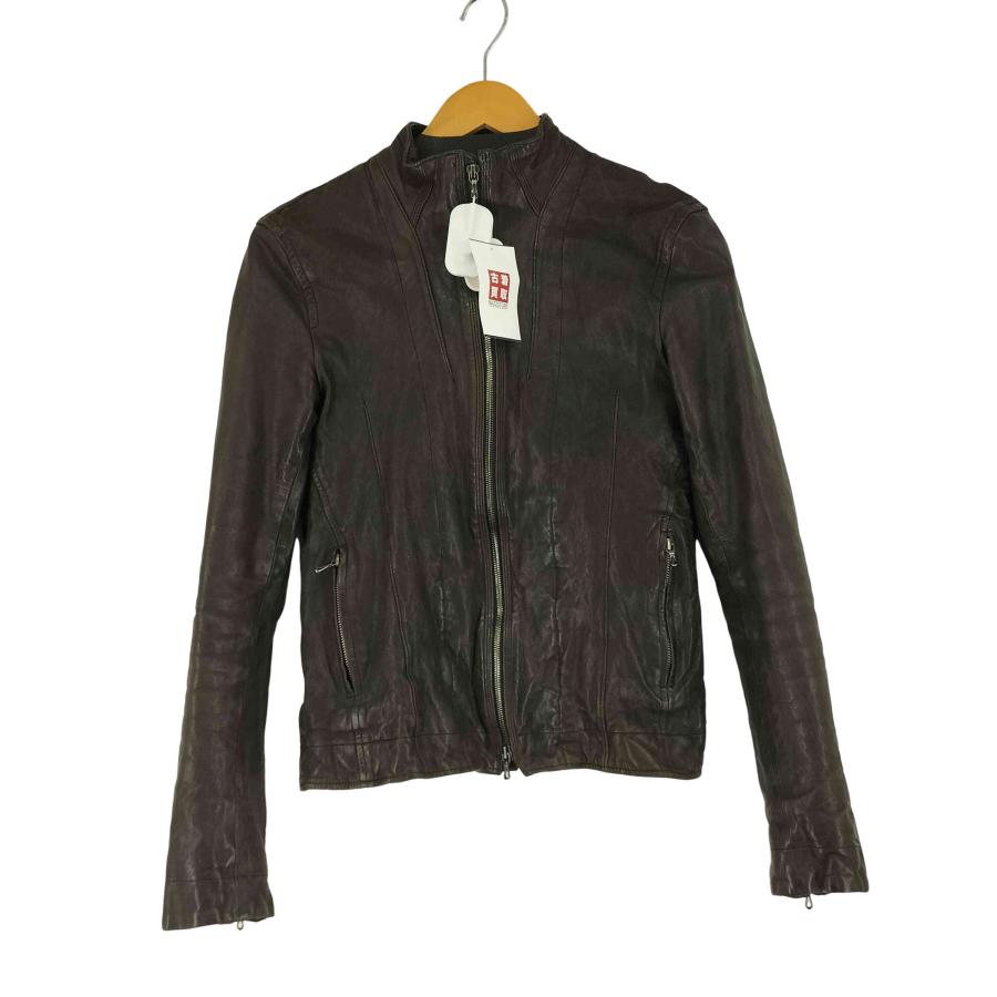 JULIUS JULIUS(ユリウス) 09AW LAMB LEATHER JACKET シングル