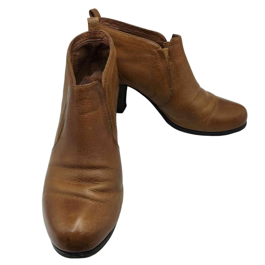 USED古着(ユーズドフルギ) {{JOHNNY MOKE}} ウッドヒール レザー  