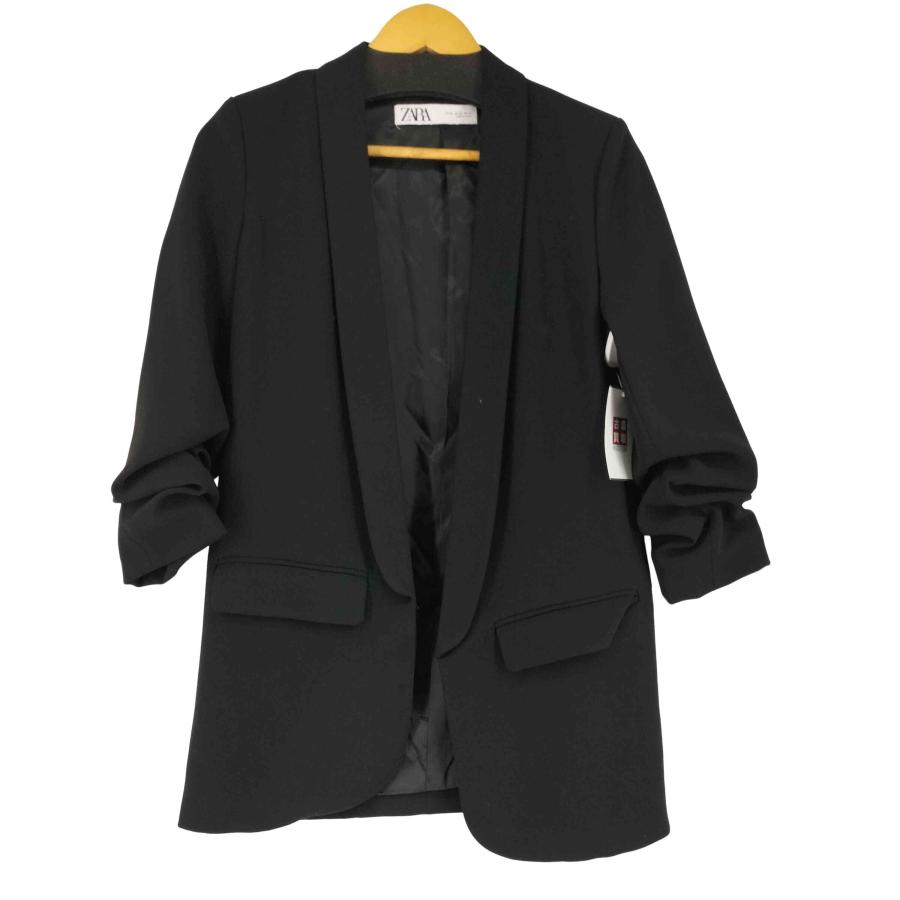 ZARA ZARA(ザラ) 袖ギャザーテーラードジャケット レディース XS