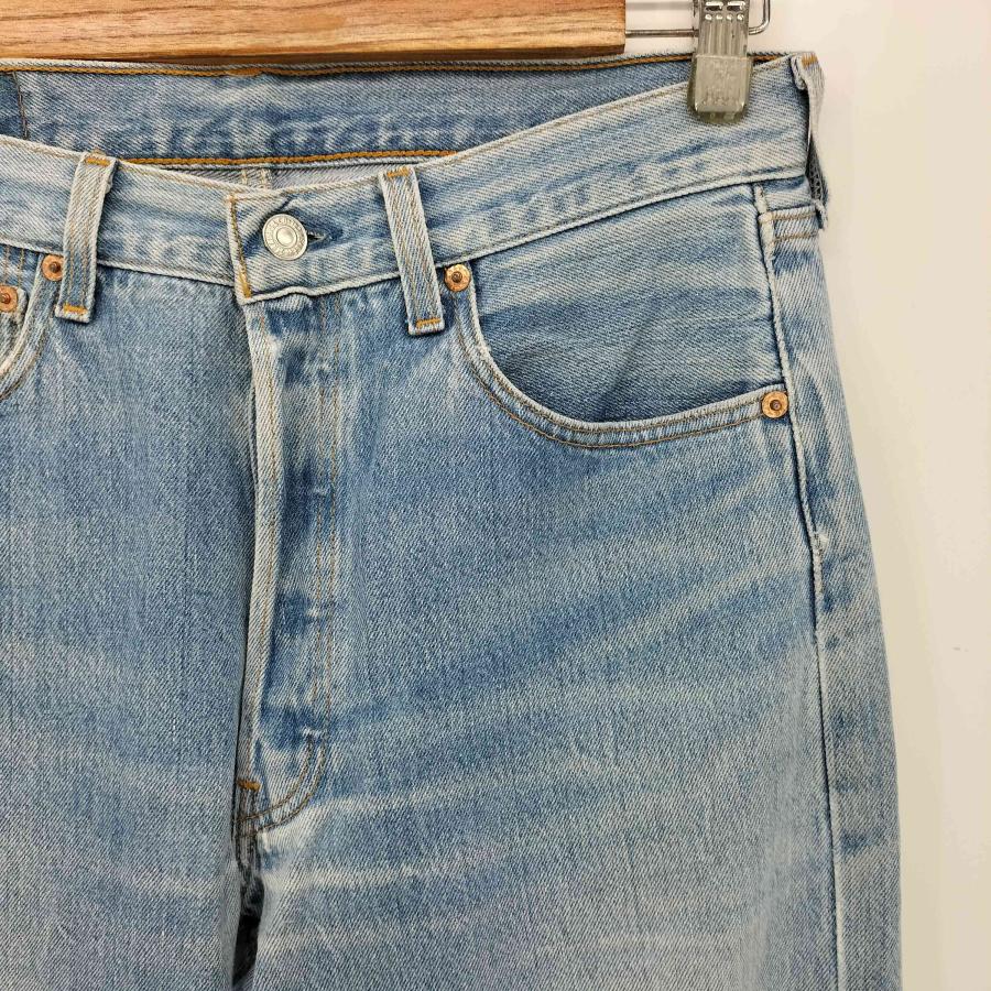 90s USA製 Levi's リーバイス 501 デニム ジーンズ 653 Levi's リーバイス 90s フラッシャー付 ボタン裏刻印653 501XX