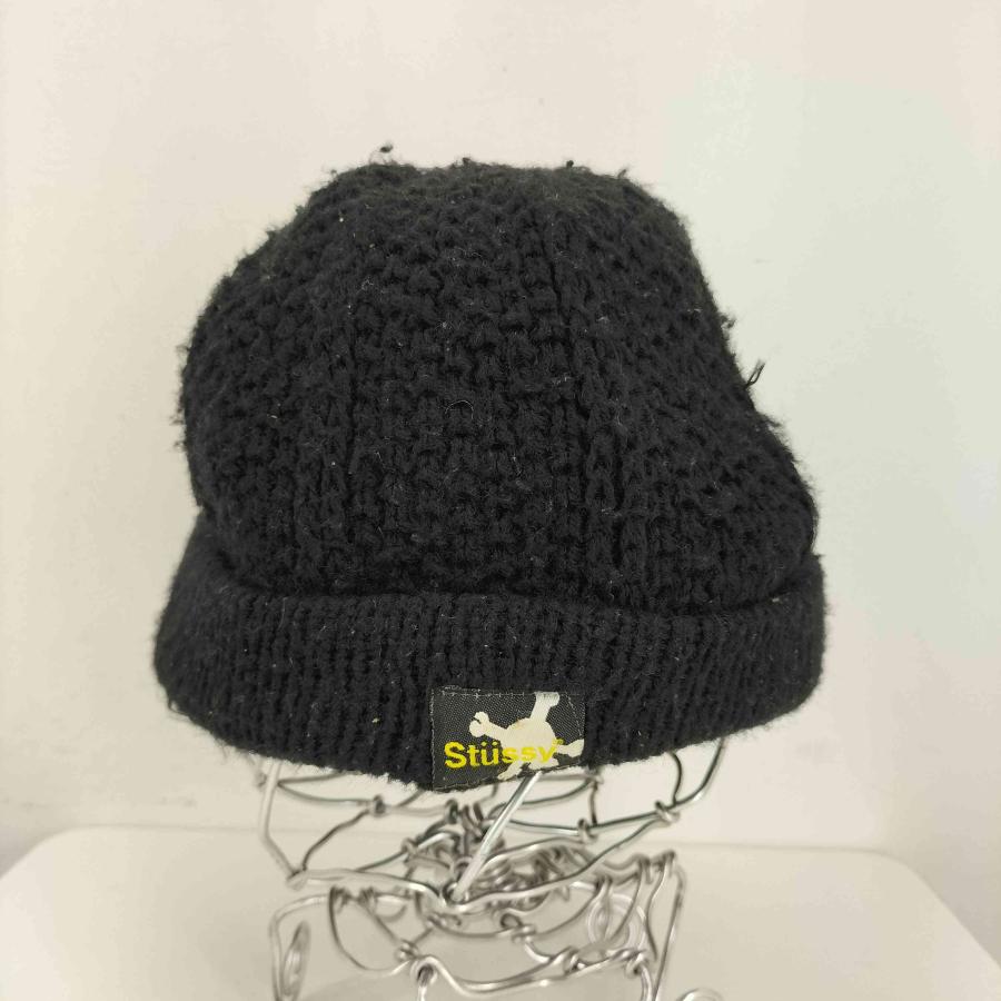 90s USA製 OLD STUSSY ステューシー ニットキャップ スカル