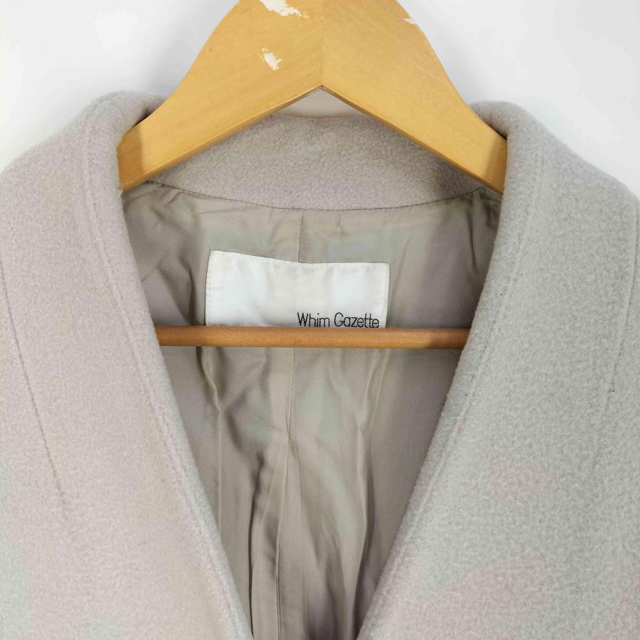 Whim Gazette チェスターコート 36 メリンプロングコート Whim Gazette チェスターコート 36 メリンプロングコート