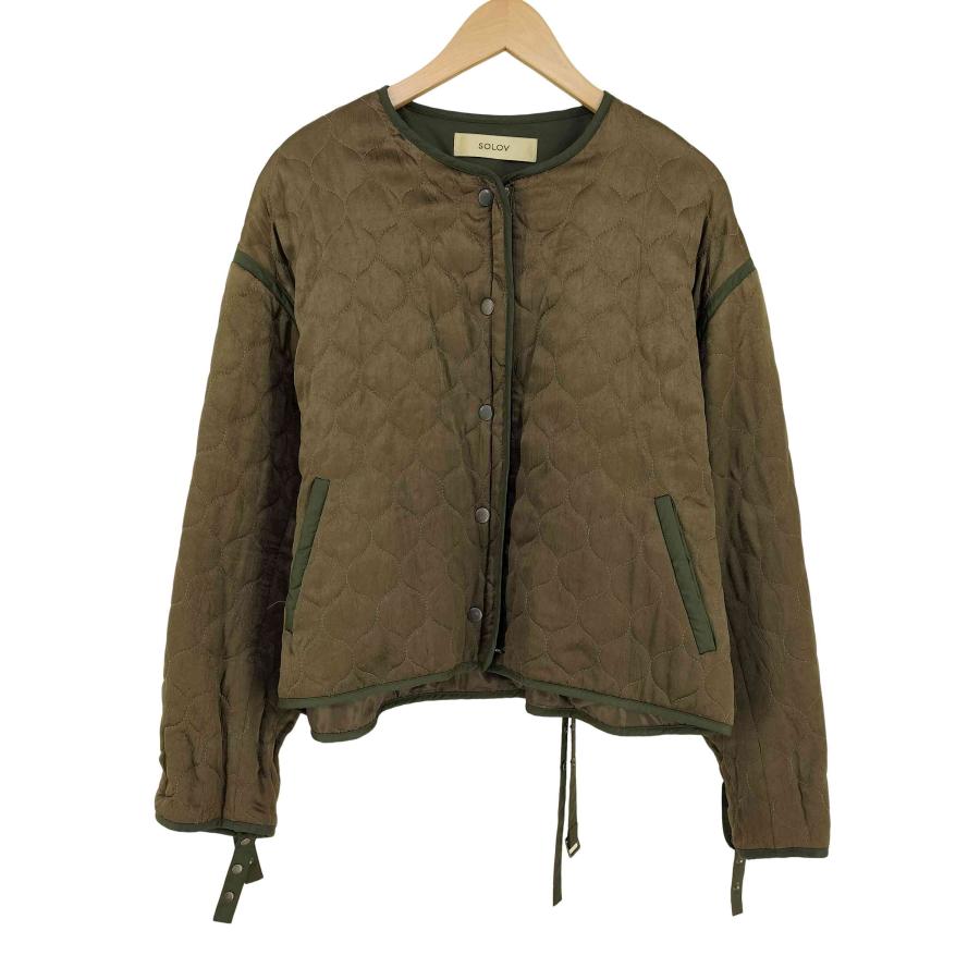 SOLOV(ソロヴ) QUILTING COLLER JACKET レディース JPN：2 中古 古着 