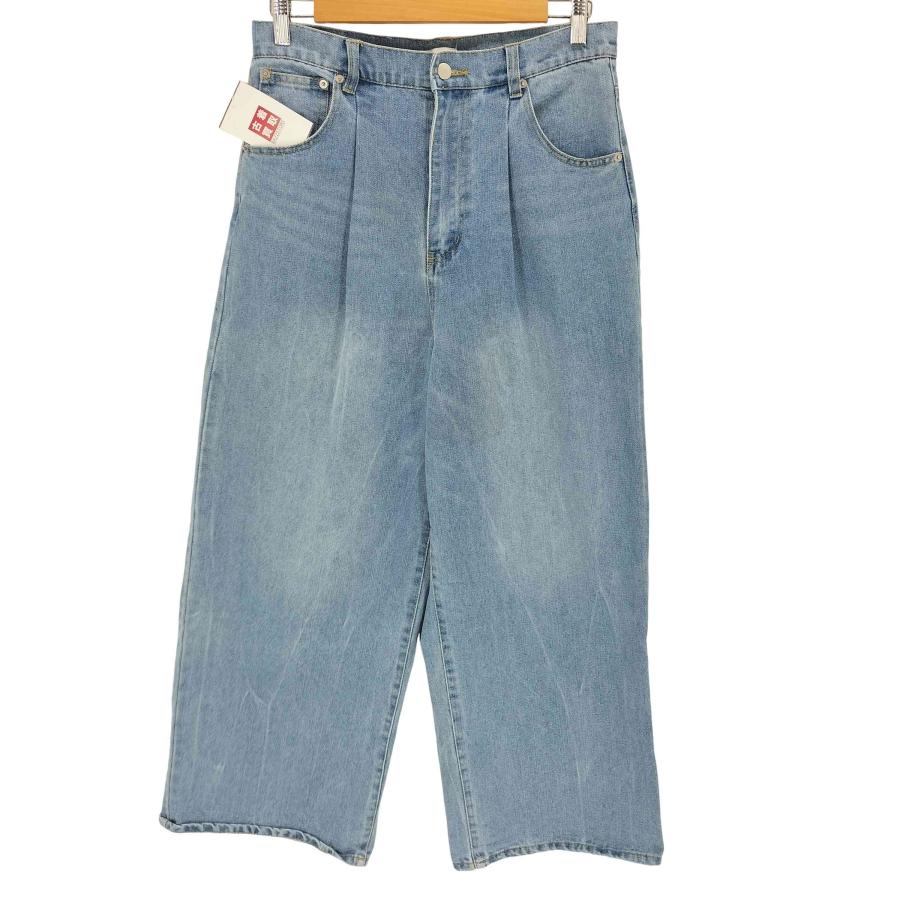 USED古着(ユーズドフルギ) yae Super wide mens like denim レディース  