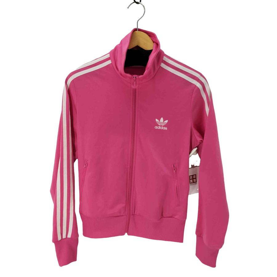美品　アディダス　オリジナルス　ピンク　刺繍ロゴ　トラック　ジャケット adidas - ☆adidasトラックジャケット☆ATPピンクXL刺繍希少の