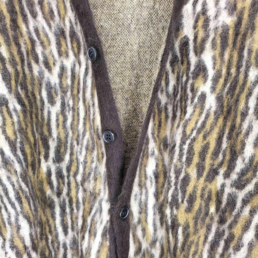 WACKO MARIA（ワコマリア） レオパード モヘアカーディガン メンズ JPN