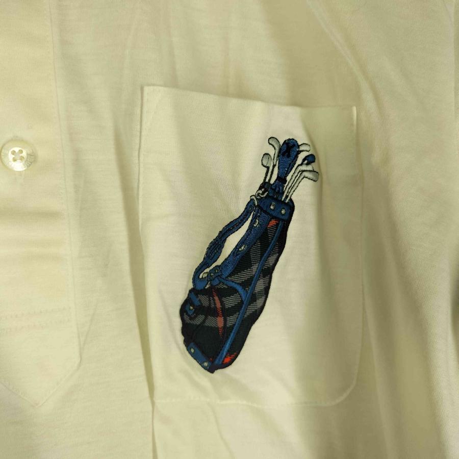 希少品レア物ビンテージBurberrys ゴルフシャツ BURBERRY - 本物バーバリーゴルフBURBERRY GOLFボーダー柄半袖