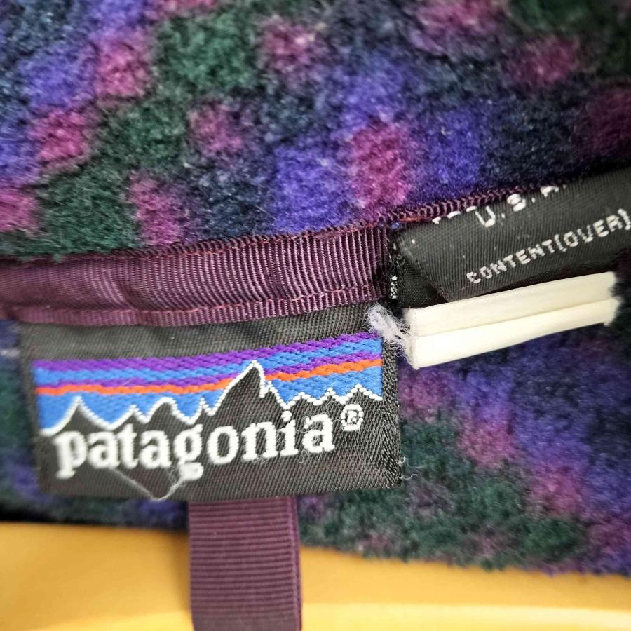 patagonia patagonia(パタゴニア) 92年製 USA製 総柄 スナップT 