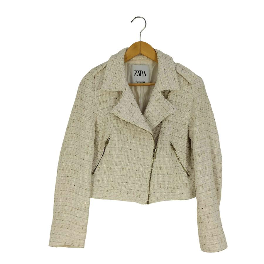 ZARA ZARA(ザラ) ジッパーテクスチャージャケット レディース ZARA ZARA(ザラ) ジッパーテクスチャージャケット レディース