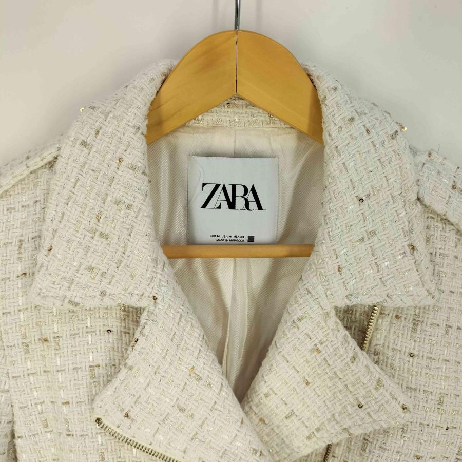 ZARA ZARA(ザラ) ジッパーテクスチャージャケット レディース ZARA ZARA(ザラ) ジッパーテクスチャージャケット レディース