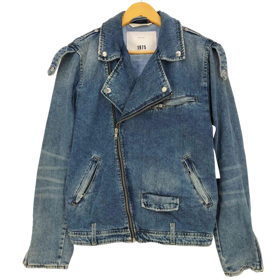 デニムライダース ZARA 美品ダブルライダースジャケット デニムライダース ZARA 美品ダブルライダースジャケット