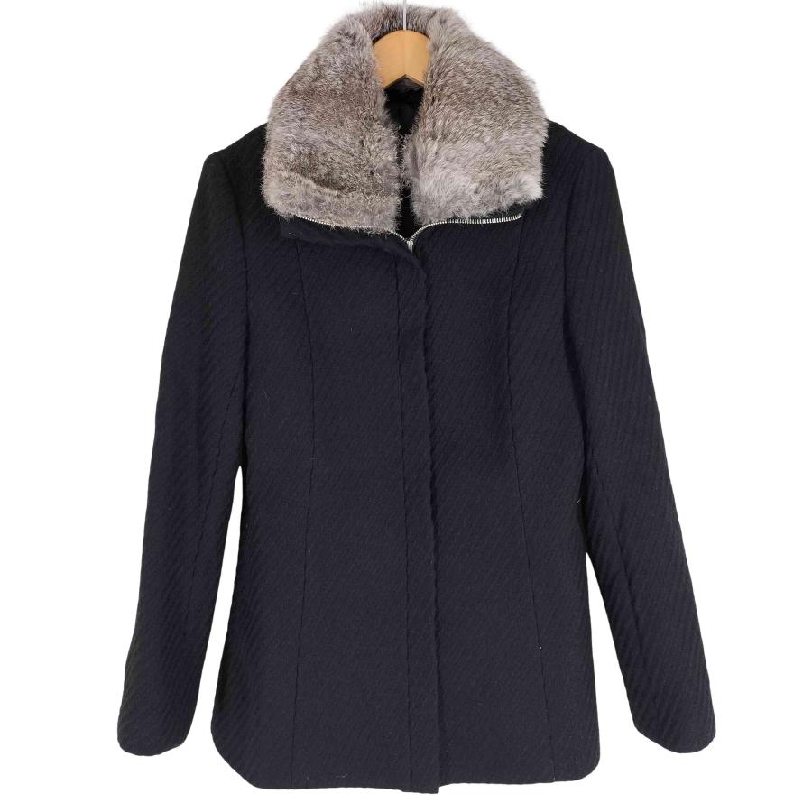 ヴィンテージ ユーズド 古着 ラビット ファー コートジャケット 毛皮