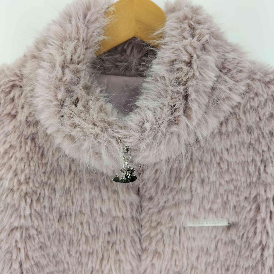USED古着(ユーズドフルギ) EZEK PROJECT Rabbit fur jacket ロゴ