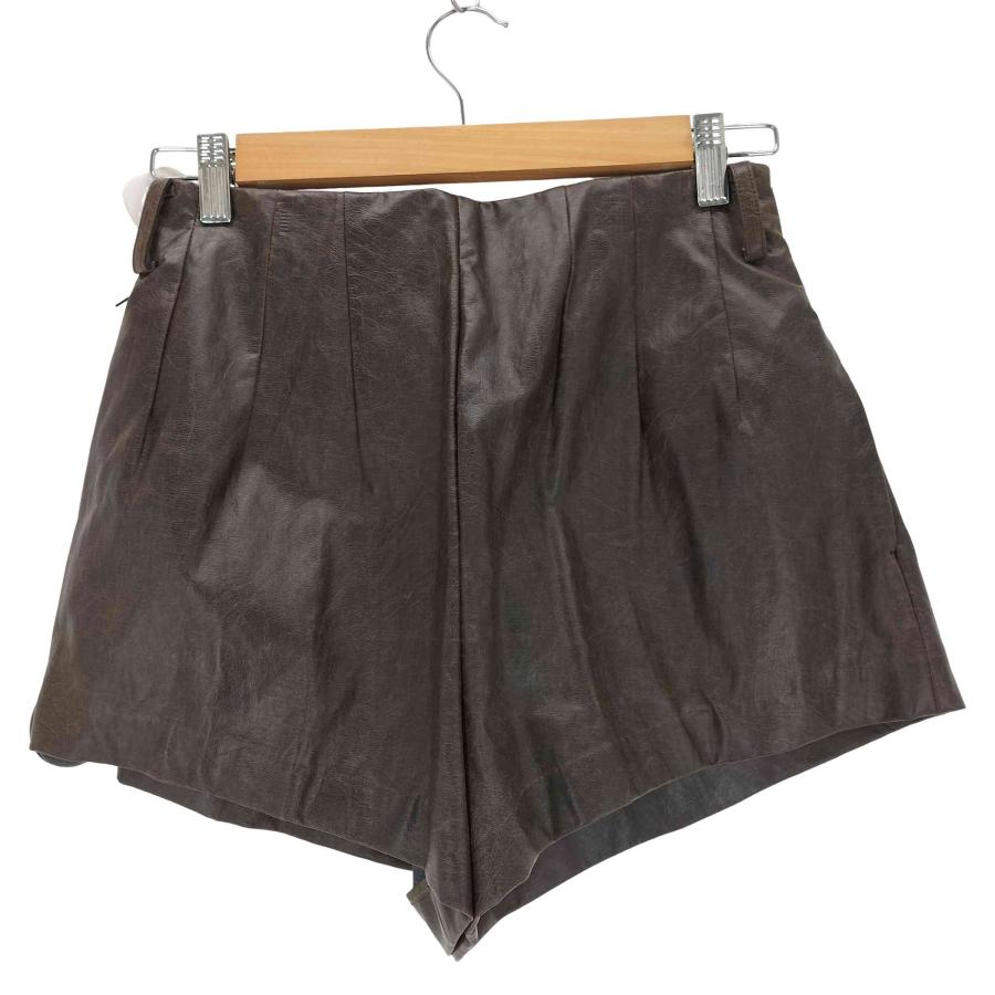 INSCRIRE(アンスクリア) Fake Leather Bloomers レディース  36【中古】【ブランド古着バズストア】 INSCRIRE（アンスクリア） Fake Leather Bloomers レディース 36 中古