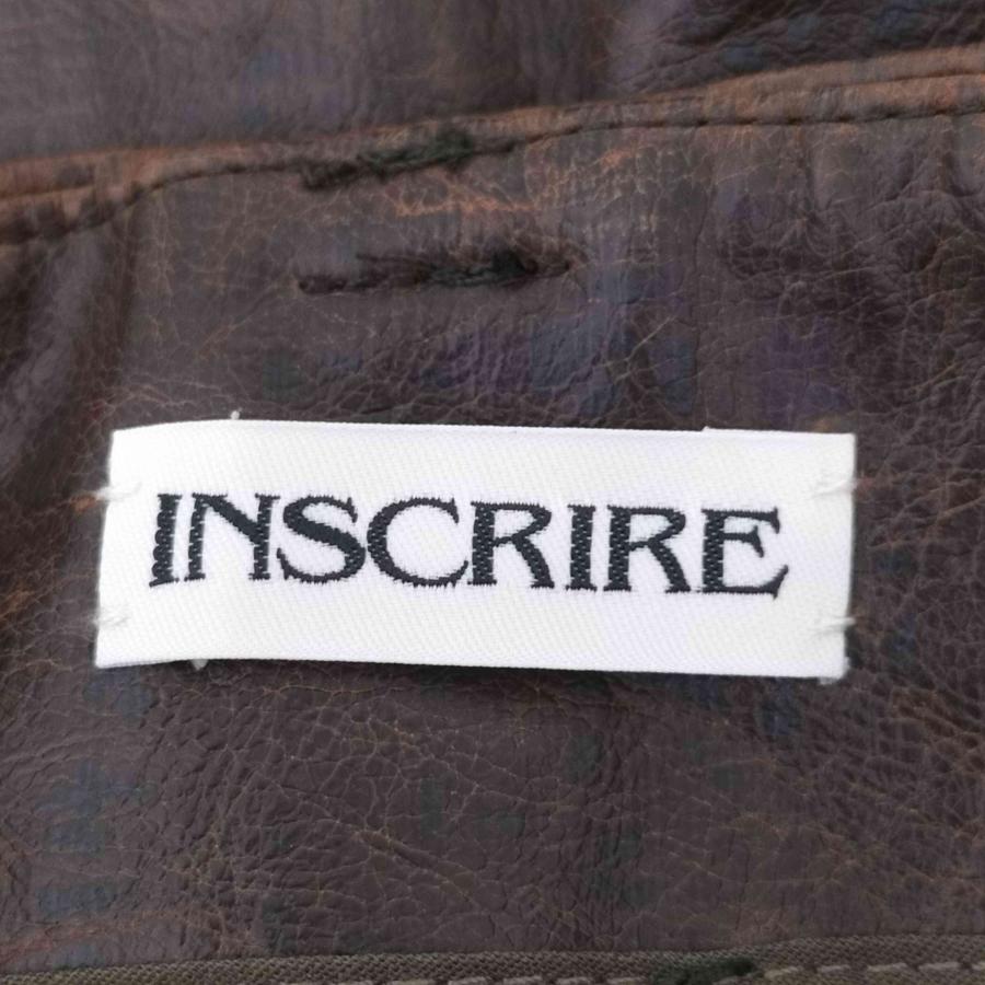INSCRIRE（アンスクリア） Fake Leather Bloomers レディース 36 中古