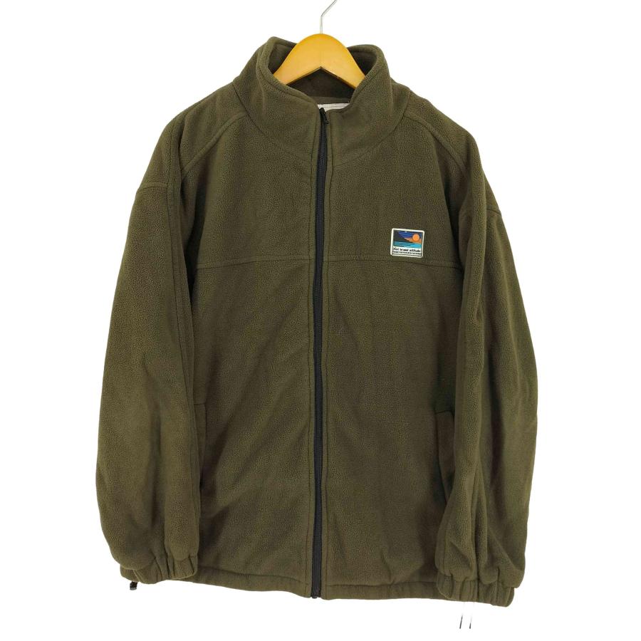 USED古着(ユーズドフルギ) NOTBRAND ATTITUDE ジップアップ フリース