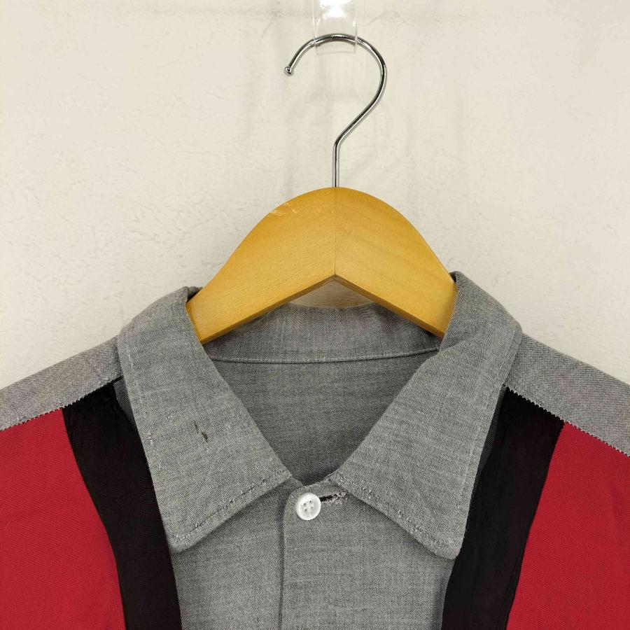 USED古着(ユーズドフルギ) 60s カラー切替ドレスシャツ 襟芯 メンズ