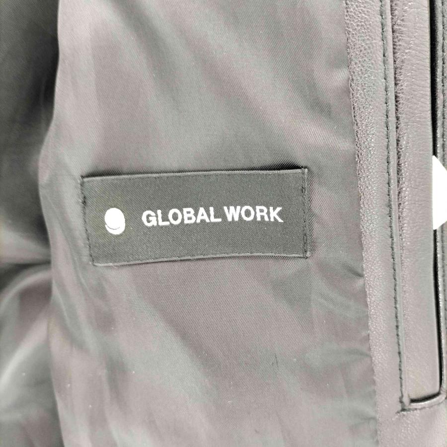 GLOBAL WORK（グローバルワーク） 羊革 ダブルライダースジャケット